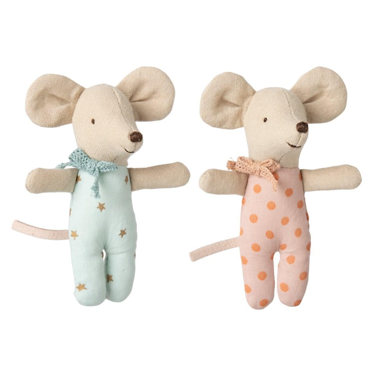Twins, Baby Mice in Matchbox